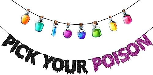 Pick Your Poison Halloween Banner Set 1