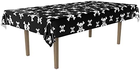 Beistle Pirate Print Table Cover 54x108 Inch