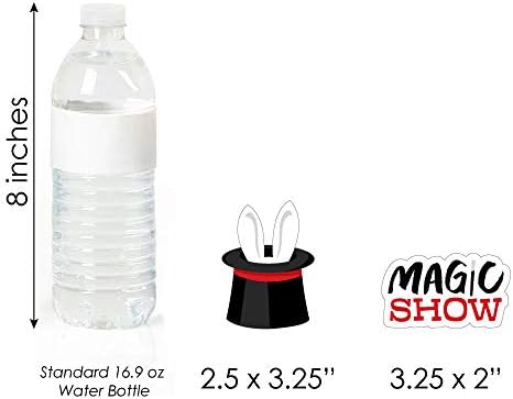 Ta-Da Magic Show Birthday Party Cut Outs 24 Count