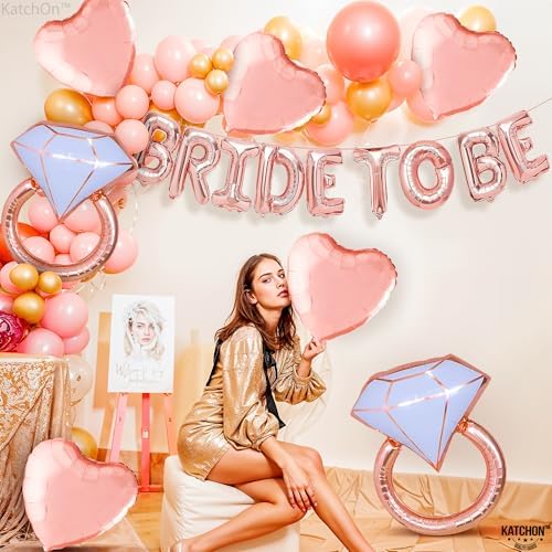 Rose Gold Bride To Be Balloons Pack of 17
