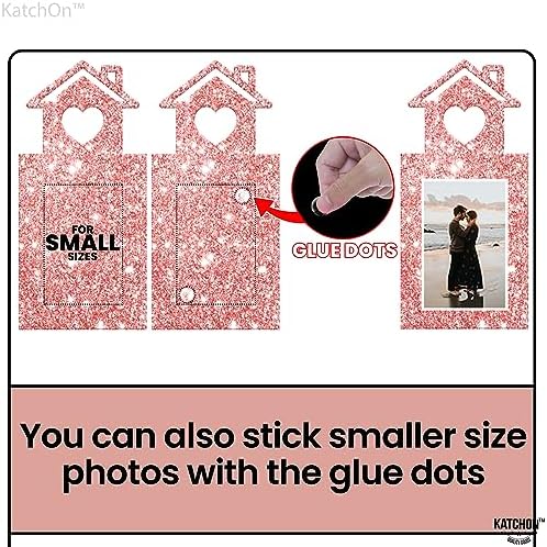 KatchOn Rose Gold Glitter Engagement Banner - 10ft