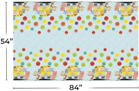 Vibrant Cocomelon Rectangular Table Cover 54x84