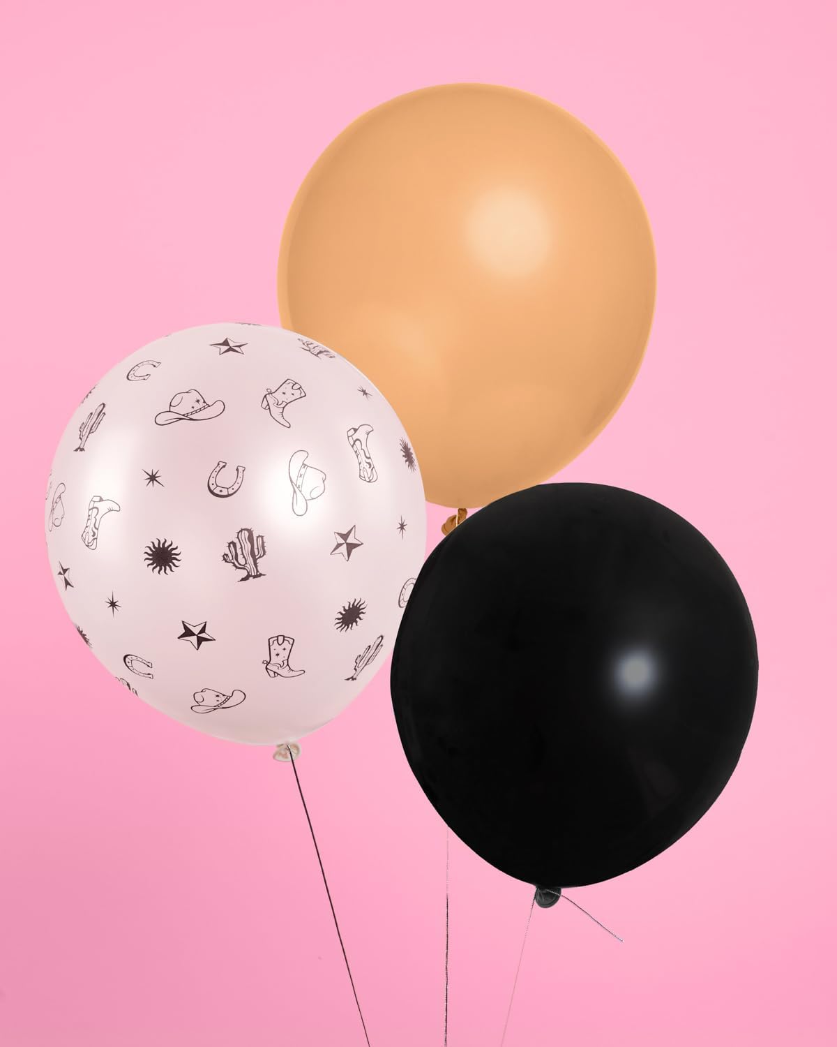 Xo Fetti Western Balloon Set 24 pcs