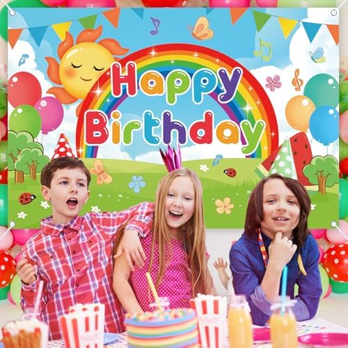 Gardenrex 5x3ft Watermelon Birthday Backdrop