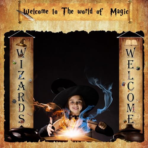 Magical Wizard Decorations for Front Porch and Yard