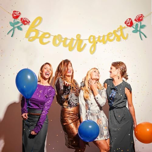 Be Our Guest Banner Pre-Strung Party Decor