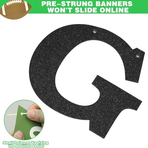 Game Time Football Banner Football Party Decor