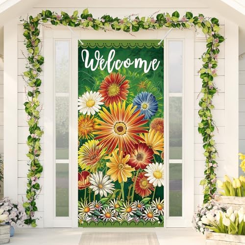 4 Pcs Seasonal Door Decorations for Home Parties
