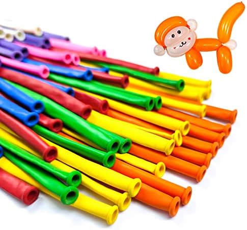 Orange 260 Long Skinny Twisting Balloons 100pcs