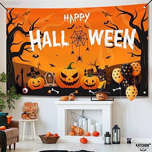 KatchOn Xtra Large Halloween Banner 72x44 Inch