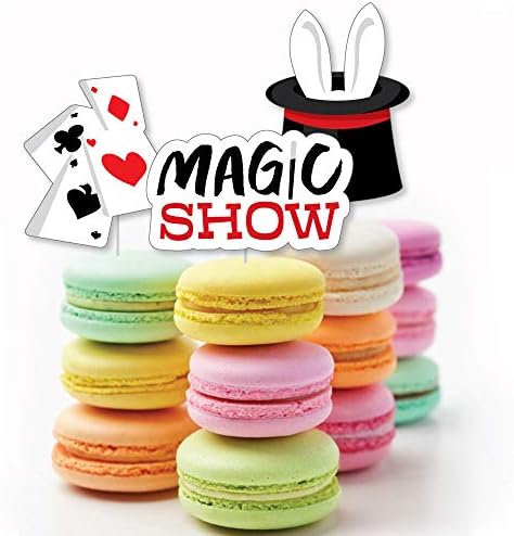 Ta-Da Magic Show Birthday Party Cut Outs 24 Count