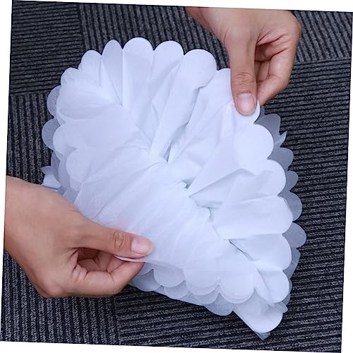 Zerodeko 18pcs White Paper Lanterns for Wedding Party Decorations