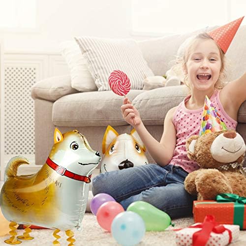 Puppy Dog Birthday Decor Balloons - 6pcs Set