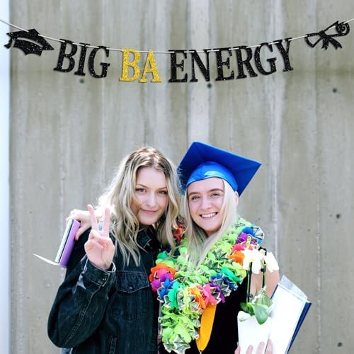 Big BA Energy Banner Graduation Celebration Decorations