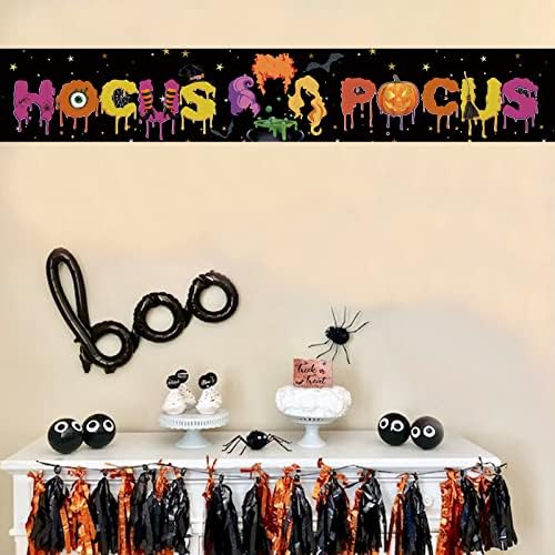 Hocus Pocus Banner Halloween Party Decor 98x16 ft