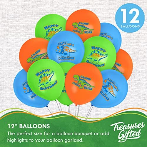 Treasures Gifted Dinosaur Party Decorations Set for 24 Guests