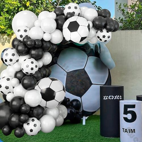TAOYE Soccer Balloon Arch Kit 94pcs