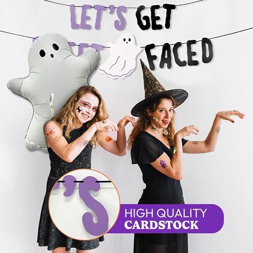 HOUSE OF PARTY Halloween Banner with Foil Balloons