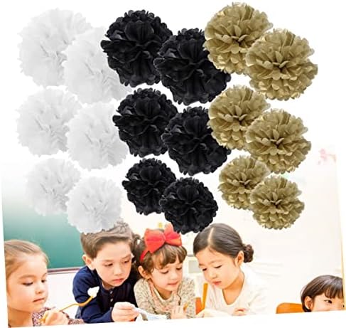 Zerodeko 18pcs White Paper Lanterns for Wedding Party Decorations
