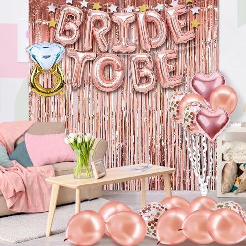 Bachelorette Party Decor Kit - Bride Balloons Sash Set