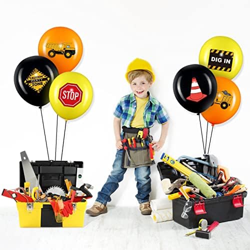 Zomiboo 45PCS 12 Inch Truck Balloons Party Decorations
