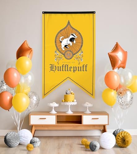 Conquest Journals Hufflepuff Banner 30 x 50 Flag Decor