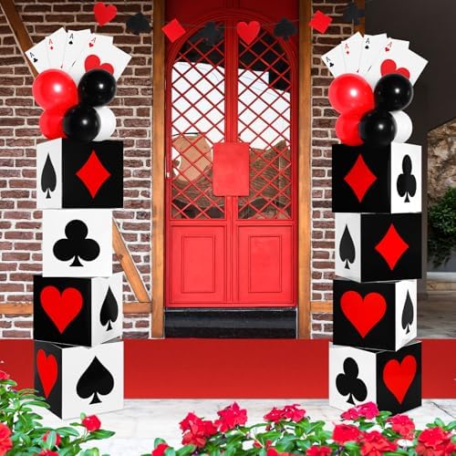 Zhanmai Casino Themed Decorations Set for Game Night Party