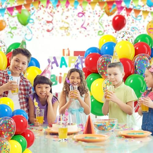 60pcs 12 Inch Latex Balloons for Birthday Party Decorations