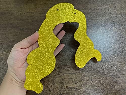 Black Glitter I Smell Children Halloween Banner