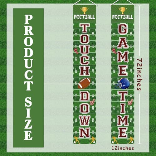 MEHOFOND Football Welcome Banners Game Day Decor
