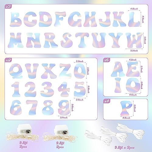 DIY Holographic Banner Kit with LED Lights