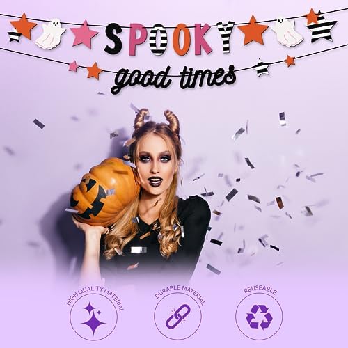 HOUSE OF PARTY Spooky Banner 41 Inches Pre Strung
