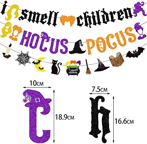 Happy Halloween Banner Cake Topper 11Pcs Decor Set
