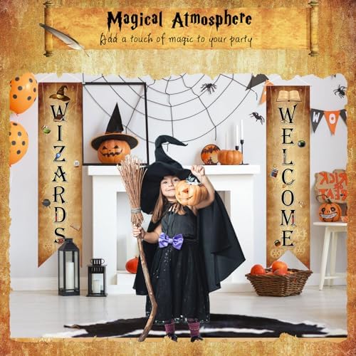 Magical Wizard Decorations for Front Porch and Yard