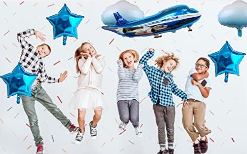 31inch Large Airplane Balloon Birthday Decoration Set
