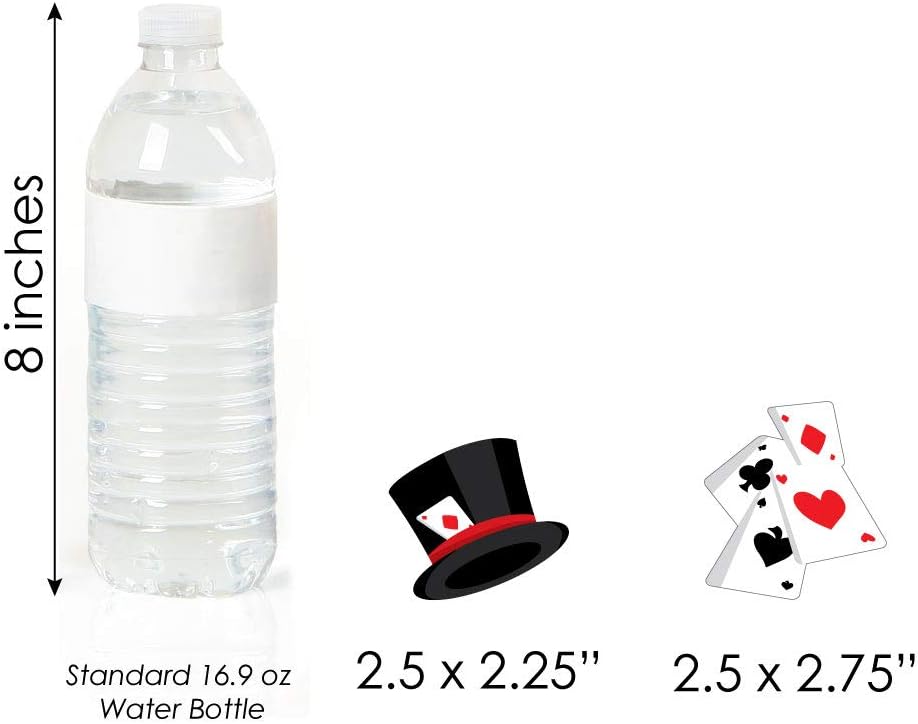 Ta-Da Magic Show Birthday Party Cut Outs 24 Count