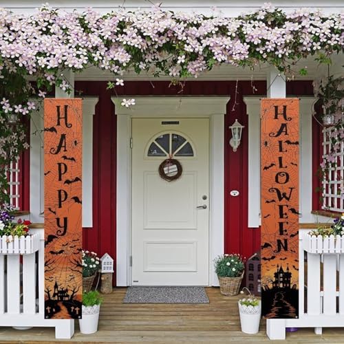 Halloween Witches Outdoor Banner Hocus Pocus Decor