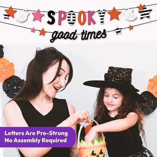 HOUSE OF PARTY Spooky Banner 41 Inches Pre Strung