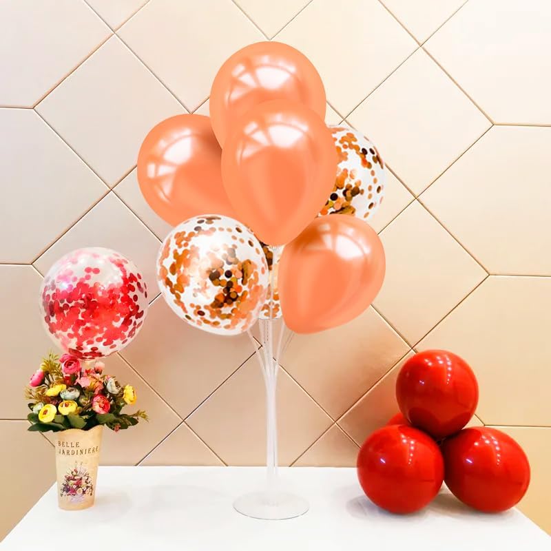 Rose Gold Balloon Stand Centerpiece Table Decor for Celebrations