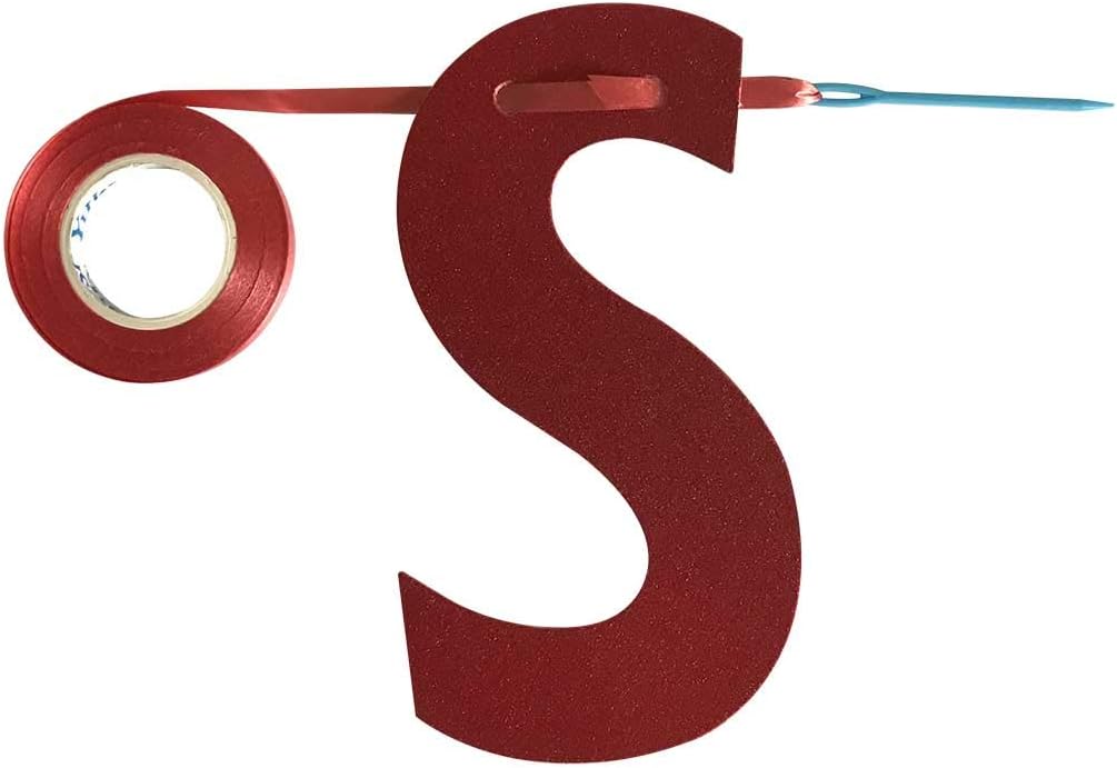 Red Glitter Happy 93rd Birthday Banner