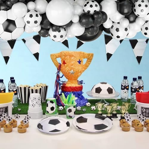 TAOYE Soccer Balloon Arch Kit 94pcs