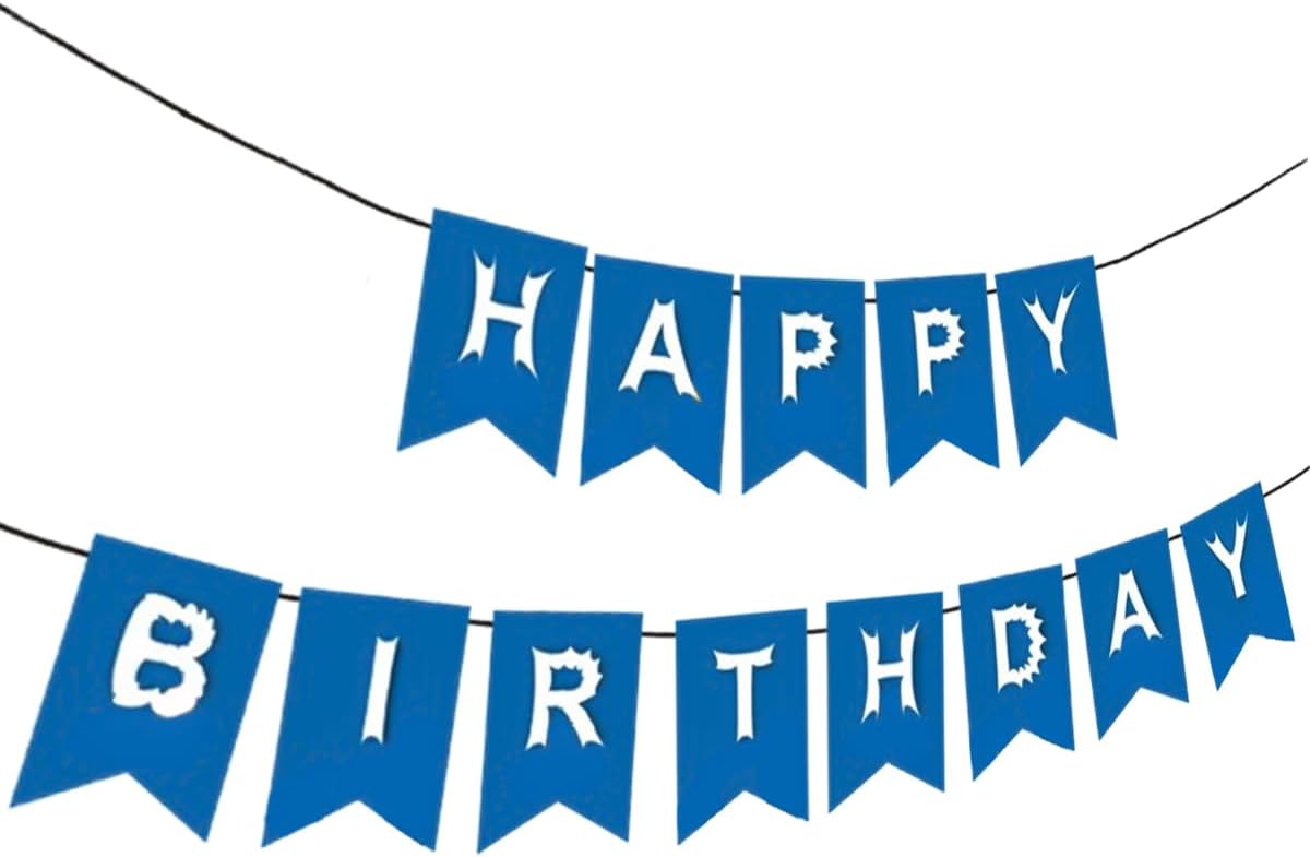 Birthday Banner - Party Decoration and Supplies