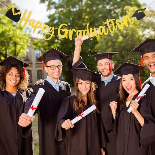 Happy Graduation Banner Decorations