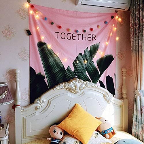 Rainbow Felt Pom Pom Ball Garland 30pcs 78in