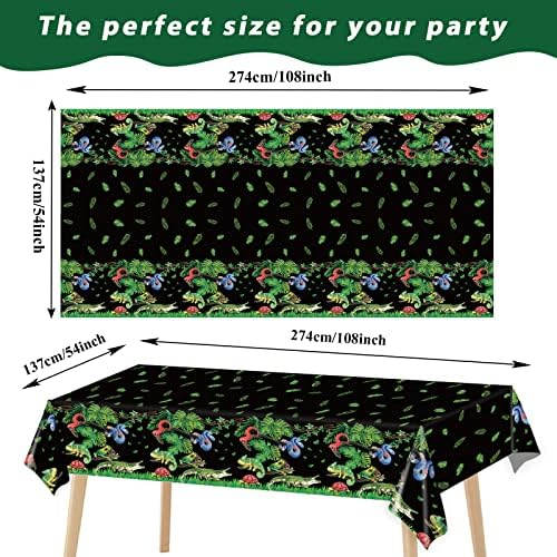 3pcs Reptile Tablecloth for Summer Parties