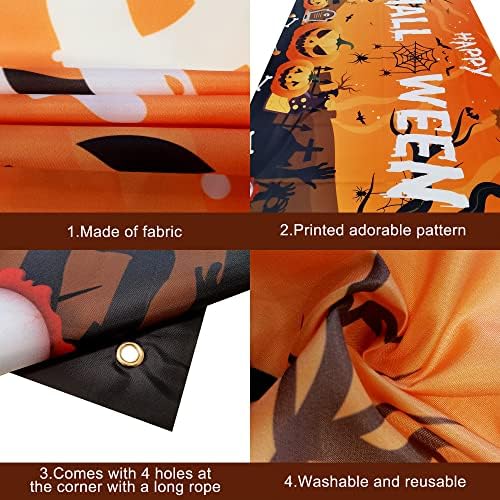 KatchOn Xtra Large Halloween Banner 72x44 Inch