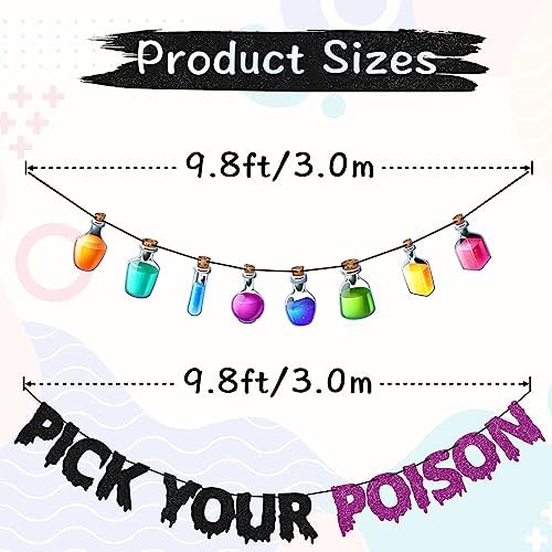 Pick Your Poison Halloween Banner Set 1