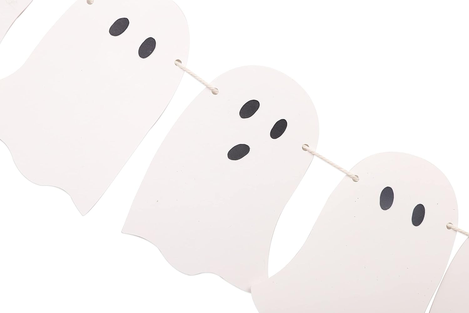 Halloween Ghost Garland 16 pcs Decor