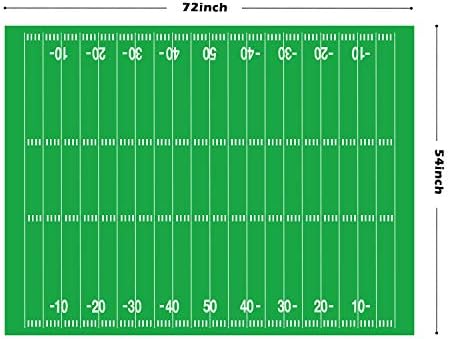 Esjay Football Tablecloth 2 Pack 54x72 for Football Party