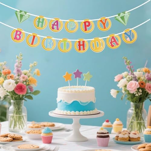 Hedgehog Birthday Banner Set Prestrung Decor for Boys Party